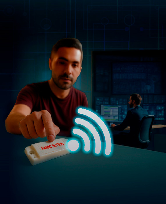 Botón de Pánico Wi-Fi